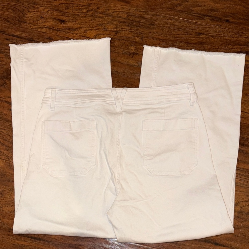 Women’s Vineyard Vines White Wide-Leg Pants 29 - Picture 5 of 7